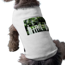 Porte de jardin tee-shirt pour chien