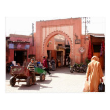 porte de Marrakech la Médina Carte Postale