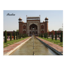 porte de taj carte postale