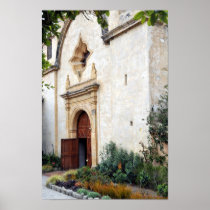 Porte d'église à l'affiche de São Carlos de missio posters