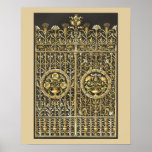 Porte royale d'or posters