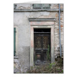Porte sur le bâtiment abandonné, Bâle, Suisse Carte