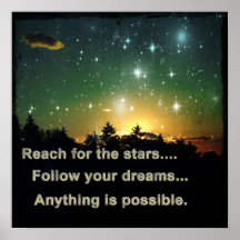 Portée pour les étoiles posters