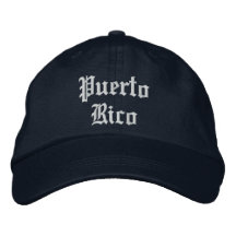 Porto Rico Chapeaux Brodés