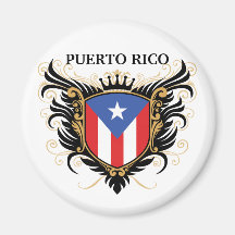 Porto Rico [personnalisez] Aimant