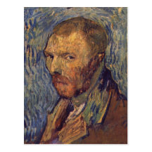 portrait Auto-mutilé d'oreille - Van Gogh Cartes Postales