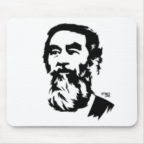 Portrait barbu Mousepad de Saddam Hussein tapis de souris