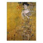 Portrait d'Adele Bloch-Bauer par Gustav Klimt Cartes Postales