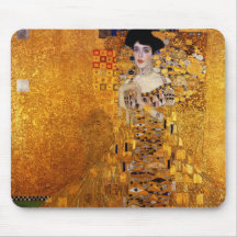 Portrait d'Adele Bloch-Bauer par Gustav Klimt Tapis De Souris