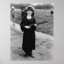 Portrait d'Annie Oakley Posters