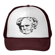 Portrait d'Arthur Schopenhauer casquettes