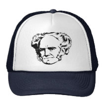 Portrait d'Arthur Schopenhauer casquettes