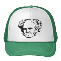 Portrait d'Arthur Schopenhauer casquettes