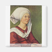 Portrait de Barbara Holper soutenu par Durer Magnets