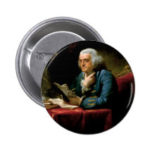 Portrait de Benjamin Franklin Badges