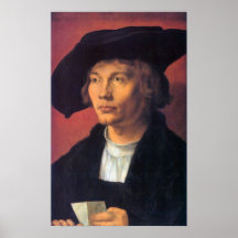 Portrait de Bernhard von Reese par Albrecht Durer Affiches