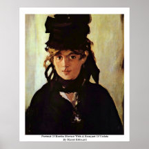 Portrait de Berthe Morisot Posters