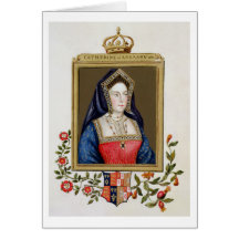 Portrait de Catherine d'Aragon (1485-1536) ęrs Qu Cartes De Vœux