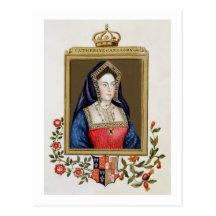 Portrait de Catherine d'Aragon (1485-1536) ęrs Qu Cartes Postales