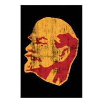 portrait de cccp de Vladimir Lénine posters