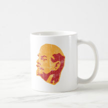 portrait de cccp de Vladimir Lénine Tasse À Café