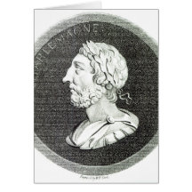 Portrait de Charlemagne Carte De Vœux
