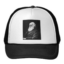 Portrait de Charles Darwin Casquette
