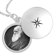 Portrait de Charles Darwin Bijouterie Personnalisée