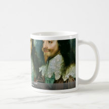Portrait de Charles I, roi d'Angleterre Tasse