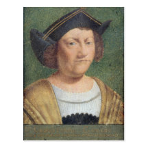 Portrait de Christophe Colomb Carte Postale