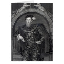 Portrait de comte de Henry Howard de Surrey Carte