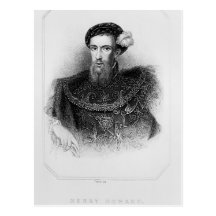 Portrait de comte de Henry Howard de Surrey Carte Postale