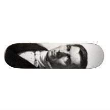 Portrait de Frederic libéral classique Bastiat Skateboard