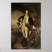 Portrait de George Washington, 1779 Affiches