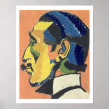 Portrait de Horace Brodsky (1885-1969) (en pastel  Posters