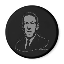 Portrait de HP Lovecraft magnets