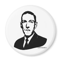 Portrait de HP Lovecraft magnets