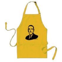 Portrait de HP Lovecraft tabliers