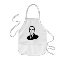 Portrait de HP Lovecraft tabliers