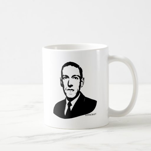 Portrait de HP Lovecraft Tasse