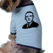 Portrait de HP Lovecraft vêtements pour animaux domestiques