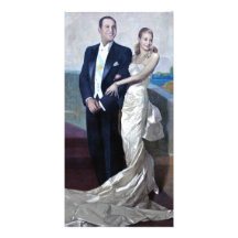 Portrait de Juan Domingo Perón et d'Eva Duarte Cartes Avec Photo