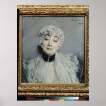Portrait de la comtesse de Martel de Janville Posters