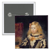 Portrait de l'Infanta Maria Marguerita 1654 Badges