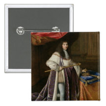 Portrait de Louis XIV Badge Avec Épingle