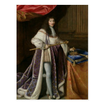 Portrait de Louis XIV Carte Postale