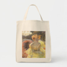 Portrait de Lydia à l'opéra par Mary Cassatt Sac Fourre-tout