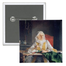 Portrait de Madame Antoine Crozat, 1741 Badge