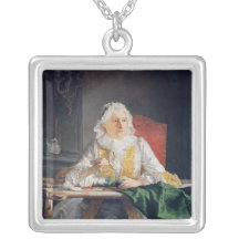 Portrait de Madame Antoine Crozat, 1741 Pendentif