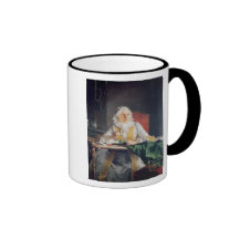 Portrait de Madame Antoine Crozat, 1741 Tasses